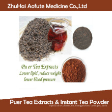 Té de hierbas medicinales Bebidas Extractos de té Puer y polvo de té instantáneo
